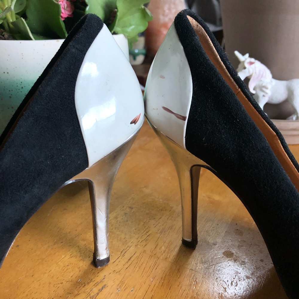 Neutral Colourblock Heels - Picture 3 of 4